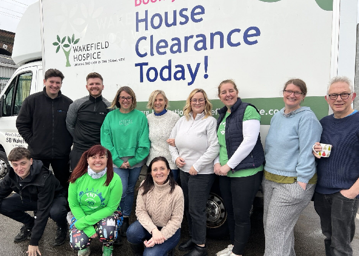 Kelly Smith, our MD, spent the day along with 10 other We are Wakefield members, volunteering at the Wakefield Hospice Warehouse this week helping their team prepare the summer stock ready for the retail outlets across the district. 